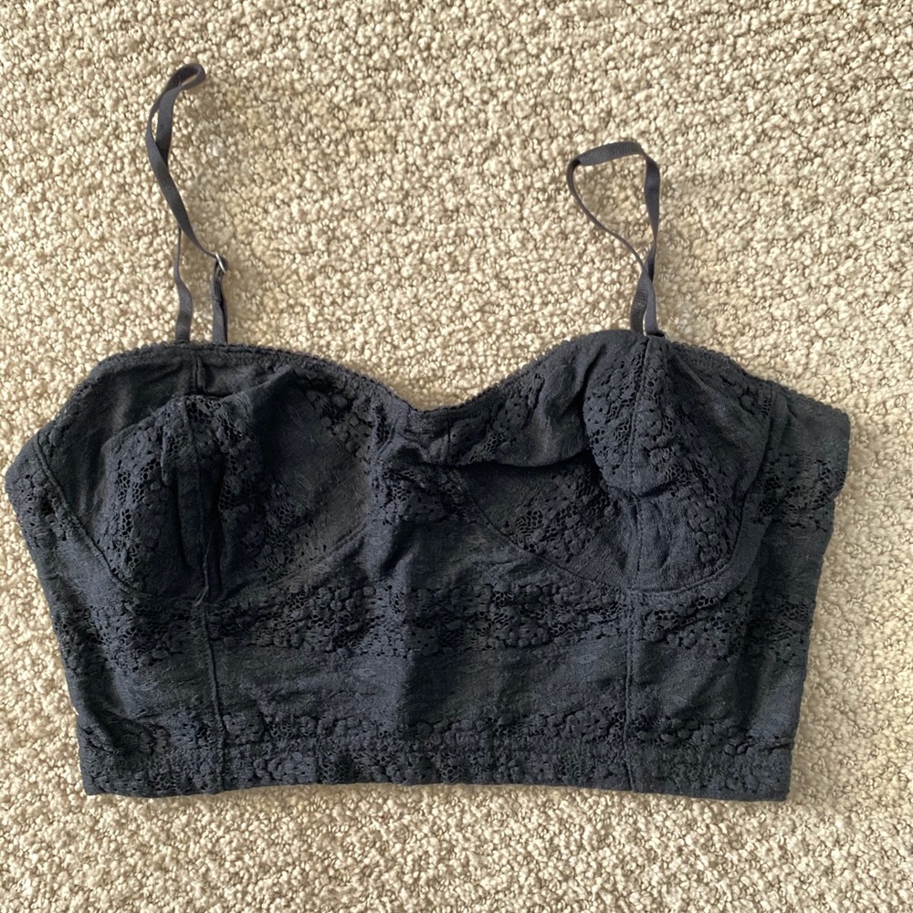 Black bralette